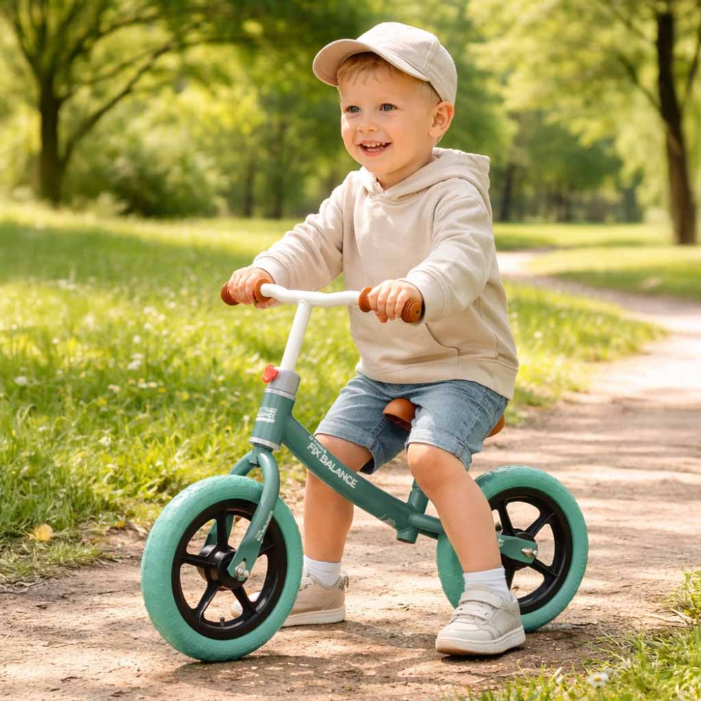 Balansinis dviratis Trike Fix Balance, turkio spalvos-Judėjimui, Balansiniai dviratukai-e-vaikas