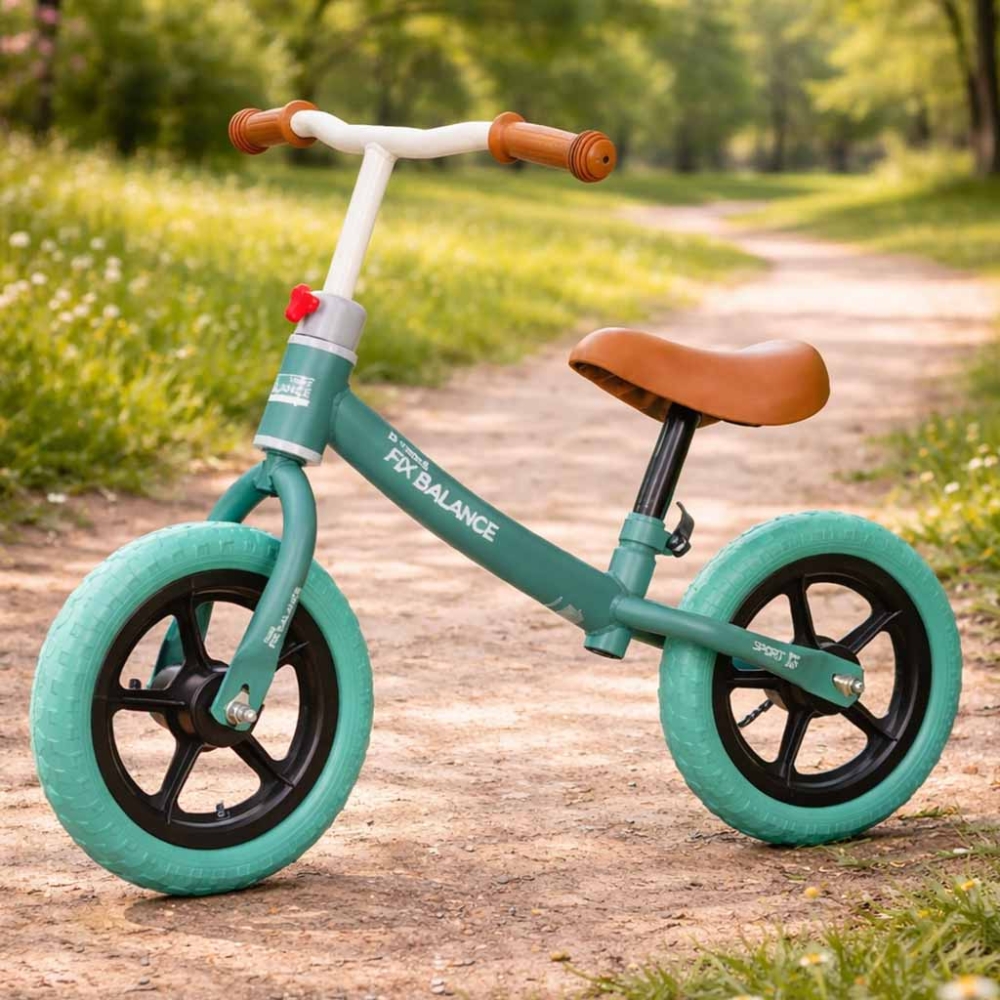 Balansinis dviratis Trike Fix Balance, turkio spalvos-Judėjimui, Balansiniai dviratukai-e-vaikas