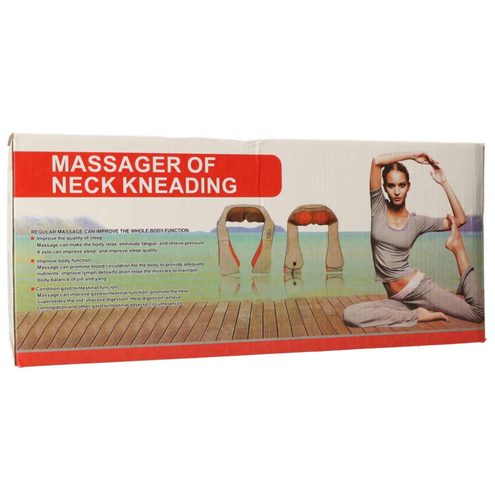 Šildanti masažinė kaklo nugaros apykaklė Shiatsu-Namai, laisvalaikis, turizmas, Sveikata, grožis, higiena-e-vaikas