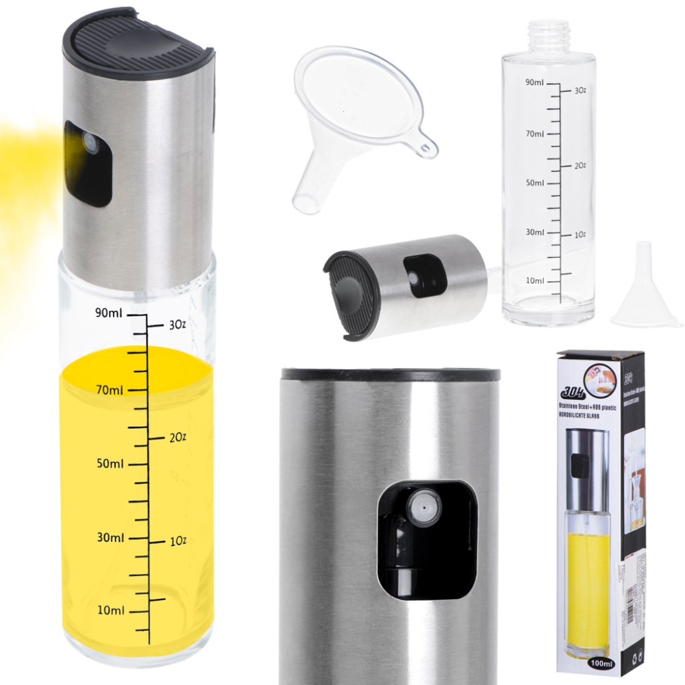 Aliejaus purkštuvas su skale 100 ml-Namai, laisvalaikis, turizmas, Virtuvei-e-vaikas
