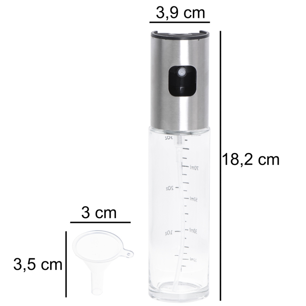 Aliejaus purkštuvas su skale 100 ml-Namai, laisvalaikis, turizmas, Virtuvei-e-vaikas