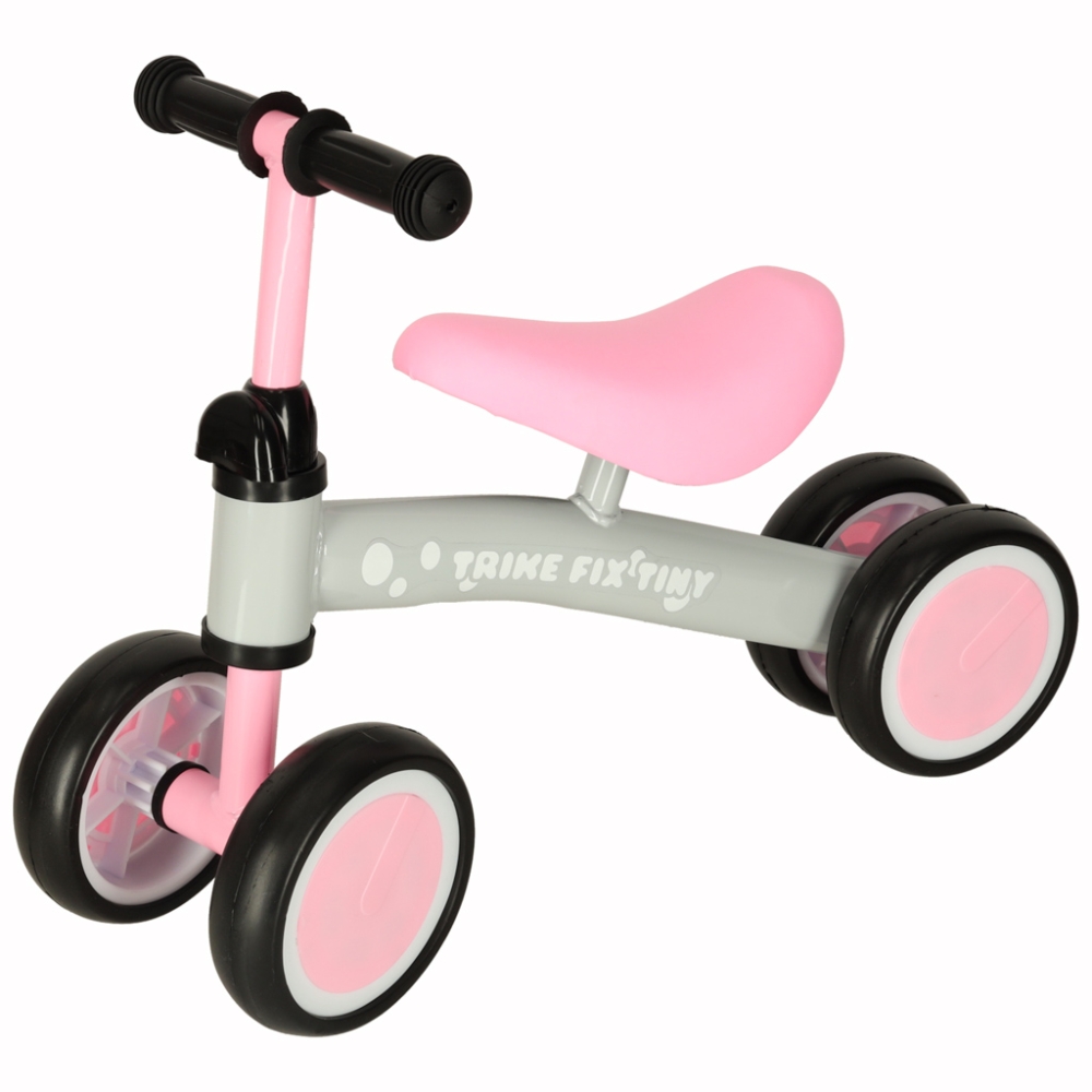 Trike Fix Mažytis krosinis triratukas rožinės spalvos-Judėjimui, Balansiniai dviratukai-e-vaikas
