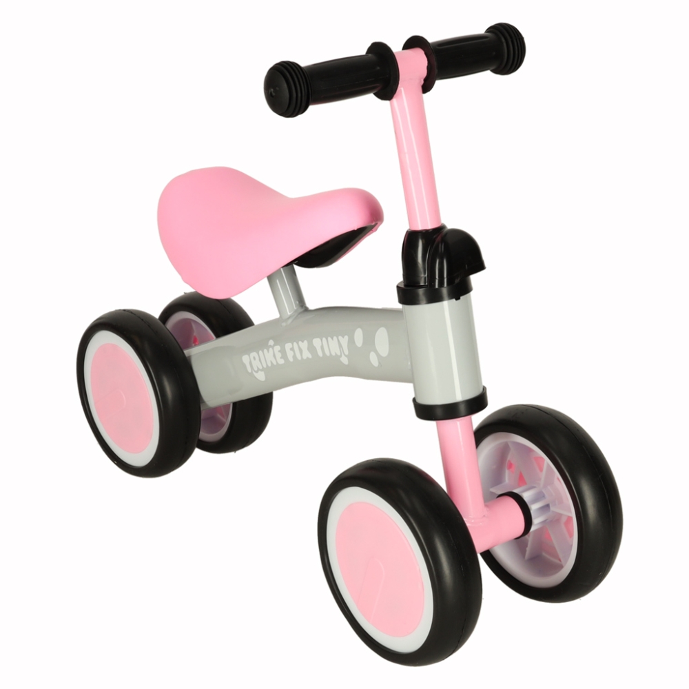 Trike Fix Mažytis krosinis triratukas rožinės spalvos-Judėjimui, Balansiniai dviratukai-e-vaikas