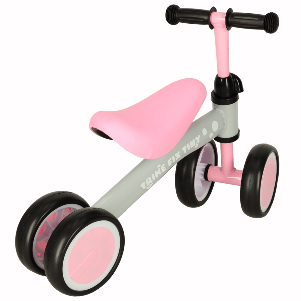 Trike Fix Mažytis krosinis triratukas rožinės spalvos-Judėjimui, Balansiniai dviratukai-e-vaikas
