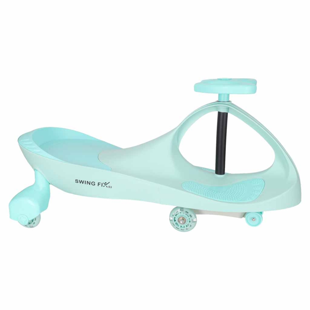 Gravitacinė mašinėlė šviečiantys LED ratai mėtų spalvos-Judėjimui, Paspiriamosios mašinėlės ir jų priedai, Paspiriamos mašinėlės