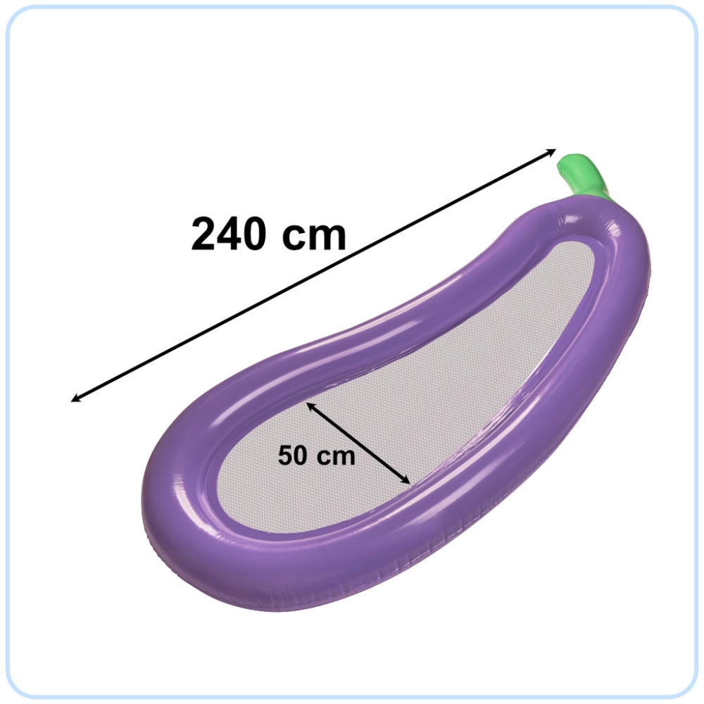 Pripučiamas tinklinis čiužinys aubergine 240cm-Žaislai, Lauko žaislai, Pripučiami ratai, žaislai, čiužiniai-e-vaikas