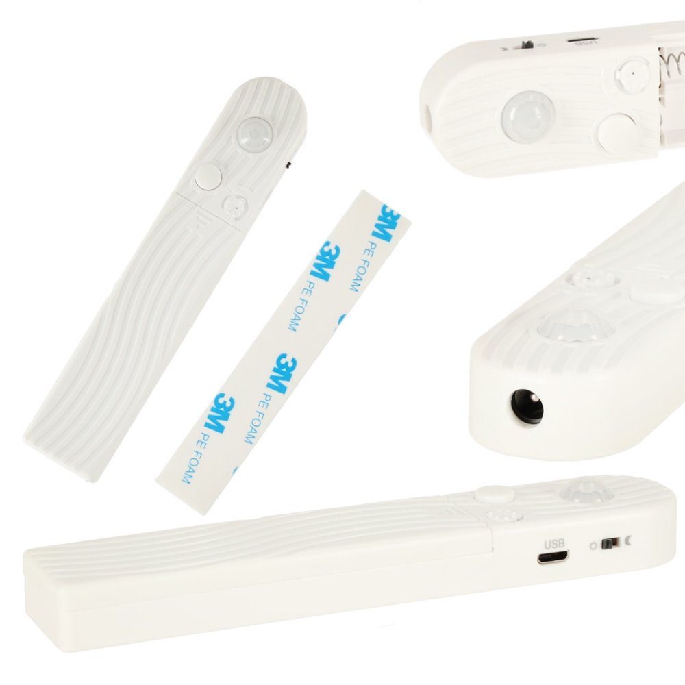 LED juosta USB judesio detektoriaus 1M šiltos baltos spalvos-Namai, laisvalaikis, turizmas, Namų apyvokos prekės-e-vaikas