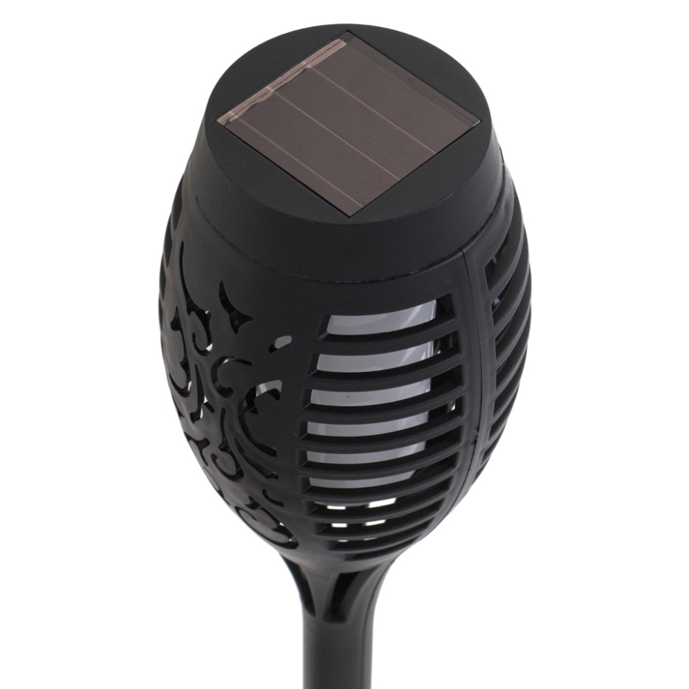 Saulės sodo žibintai 12 LED 4 vnt