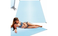 Paplūdimio kilimėlis be smėlio XXL 200x200cm