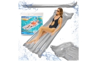 BESTWAY 44013 Pripučiamas plaukimo čiužinys pilkos spalvos