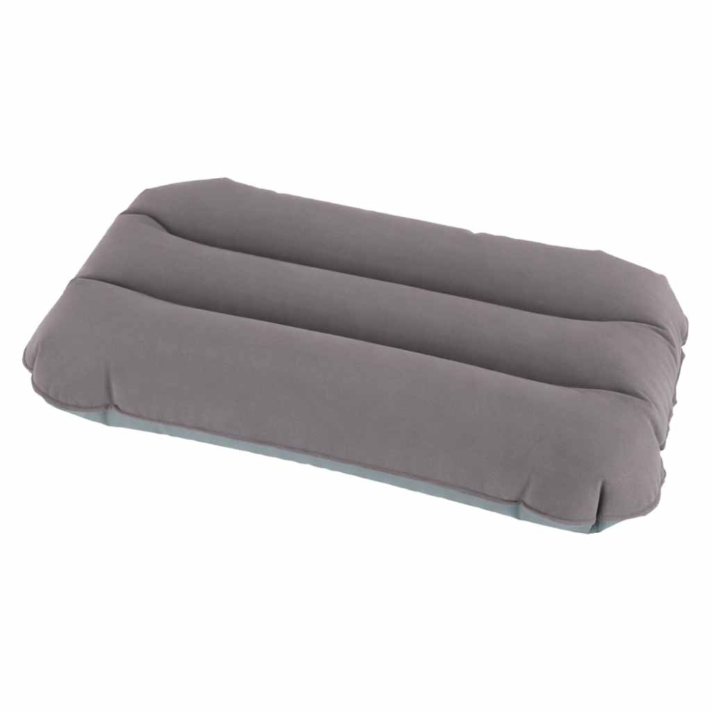 BESTWAY 67121 Kelioninė pripučiama veliūrinė pagalvėlė pilka