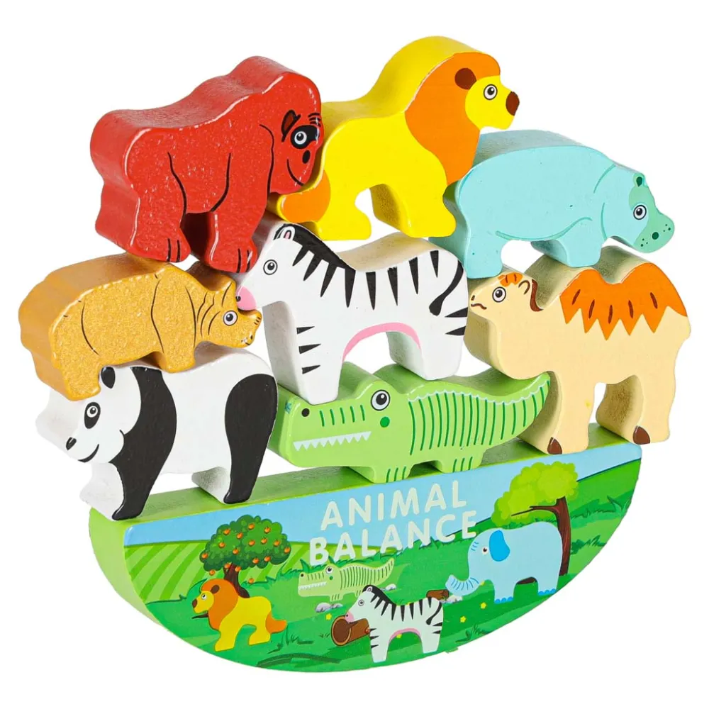 Balansavimo dėlionės žaidimas Safario gyvūnai-Žaislai, Stalo žaidimai, Įvairūs stalo žaidimai-e-vaikas
