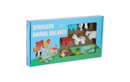 Dėlionės žaidimas, balansuojantis safario gyvūnus