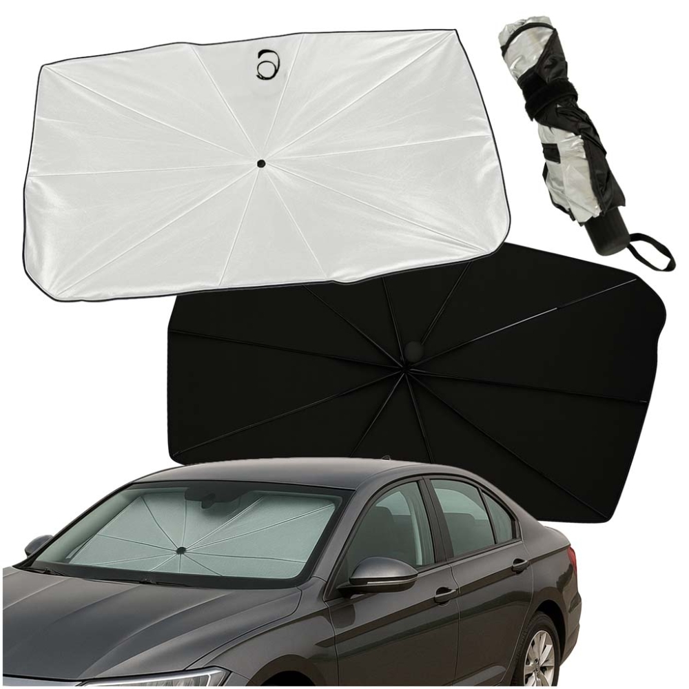 Uždangalas nuo saulės priekiniam automobilio stiklui 65x110cm