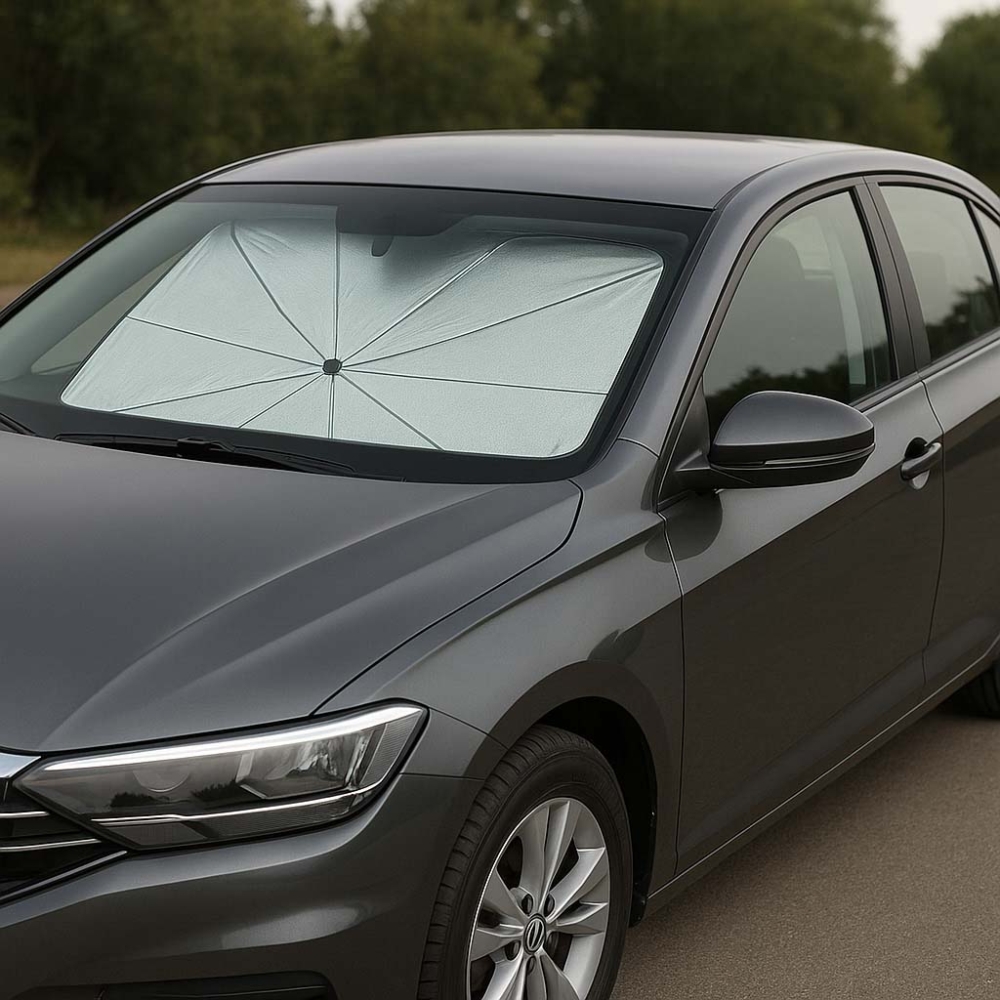 Uždangalas nuo saulės priekiniam automobilio stiklui 65x110cm