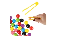 Edukacinė dėlionė spalvoti montessori kamuoliukai-Žaislai, Lavinamieji žaislai, Mokomieji žaislai-e-vaikas