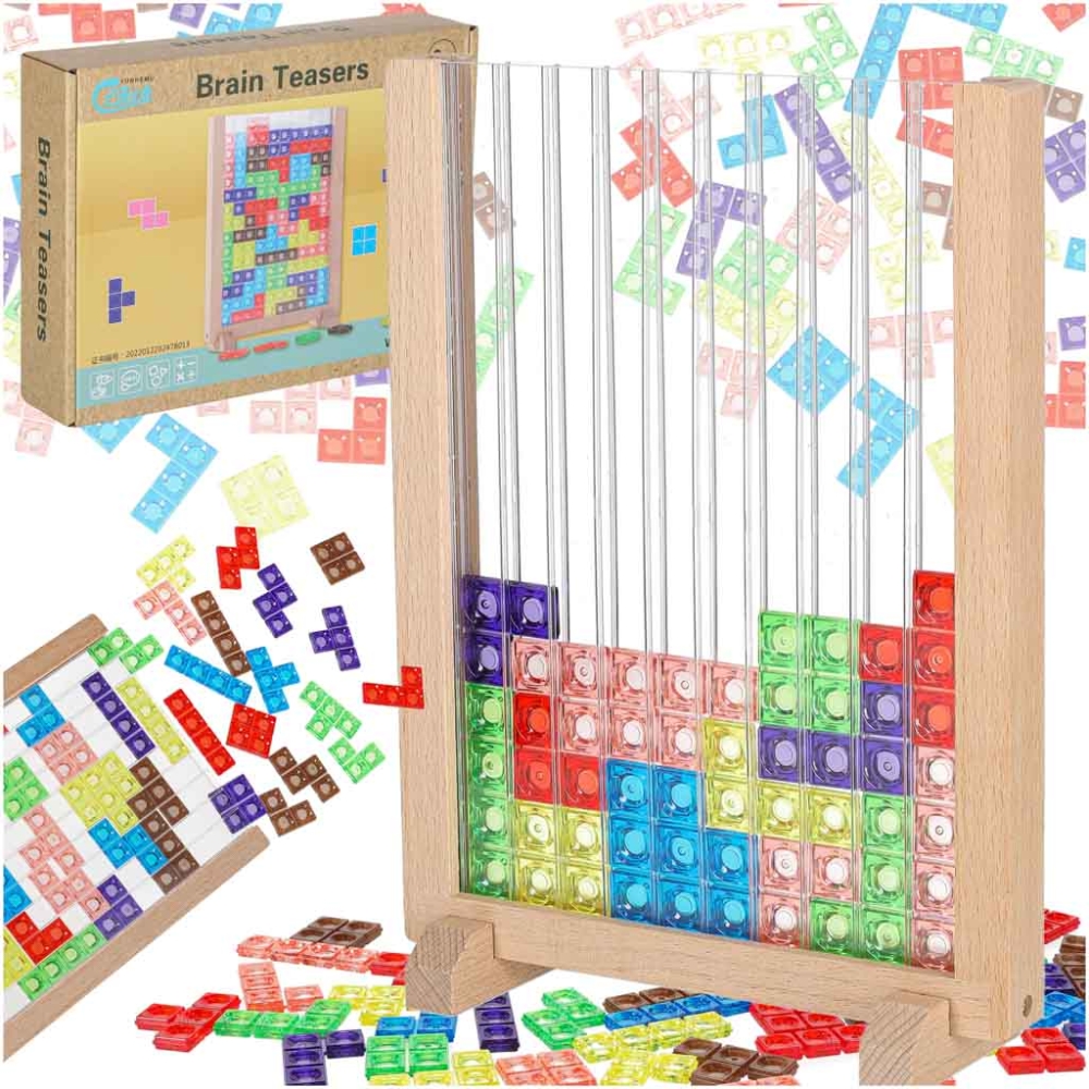 Dėlionės tetris nuolatinis žaidimas