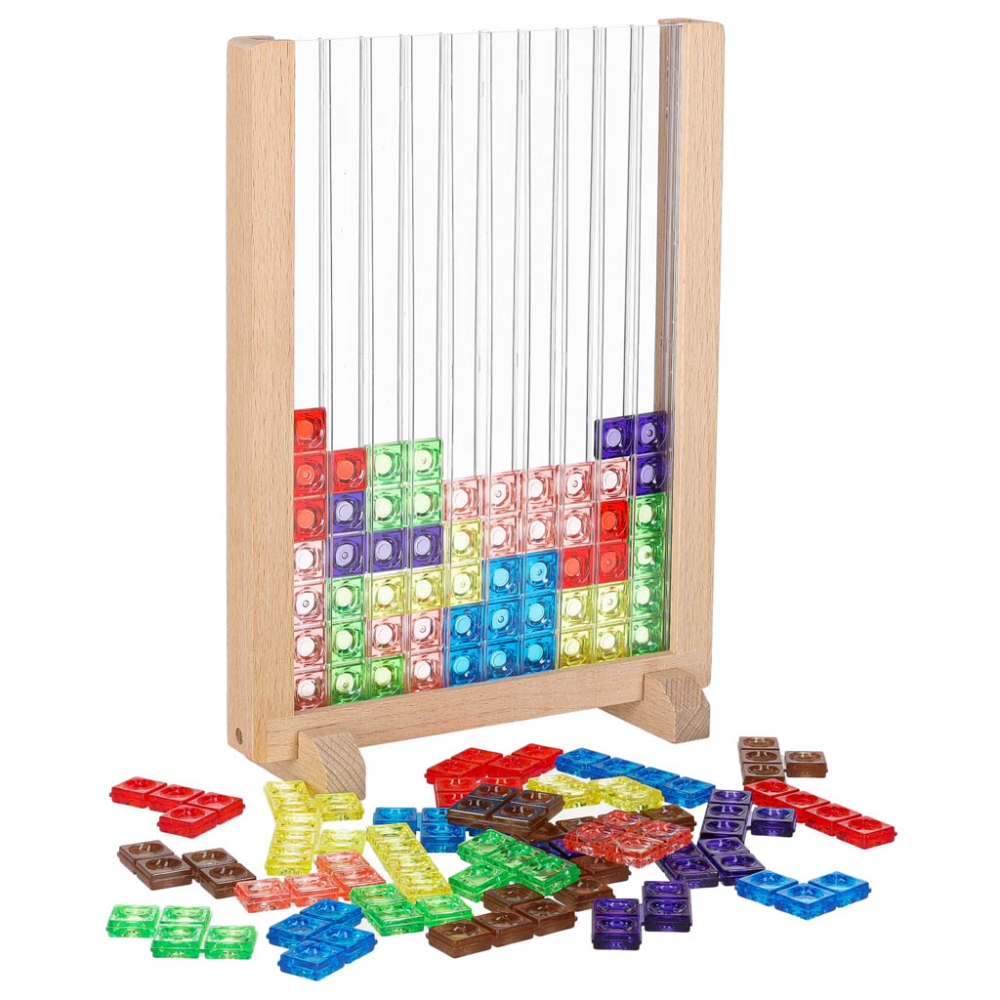 Galvosūkių žaidimas Dėlionė tetris-Žaislai, Dėlionės, 3D - tūrinės dėlionės-e-vaikas