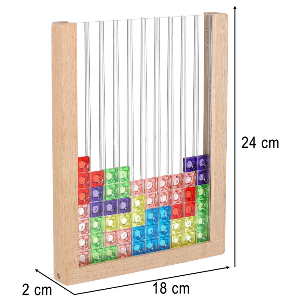 Galvosūkių žaidimas Dėlionė tetris-Žaislai, Dėlionės, 3D - tūrinės dėlionės-e-vaikas