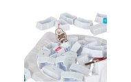 Įgūdžių žaidimas statyti iglu pingvinus