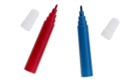 Plastikinis paveikslų rinkinys lagamine 145el mėlyna