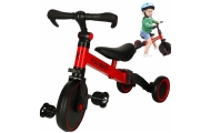 Trike Fix Mini krosinis triratukas 3in1 su pedalais raudonos spalvos