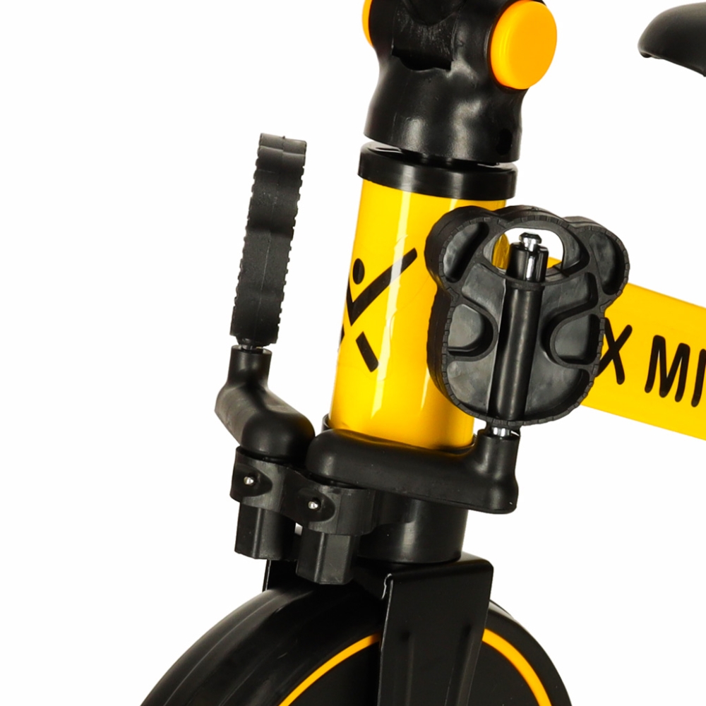 Balansinis dviratukas / triratukas Trike Fix Mini 3in1 su pedalais geltonas-Judėjimui, Balansiniai dviratukai, Triratukai vaikam