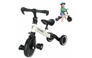 Balansinis triratukas Trike Fix Mini 3in1 su pedalais, baltas-Judėjimui, Balansiniai dviratukai, Triratukai vaikams-e-vaikas