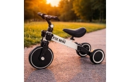 Balansinis triratukas Trike Fix Mini 3in1 su pedalais, baltas-Judėjimui, Balansiniai dviratukai, Triratukai vaikams-e-vaikas