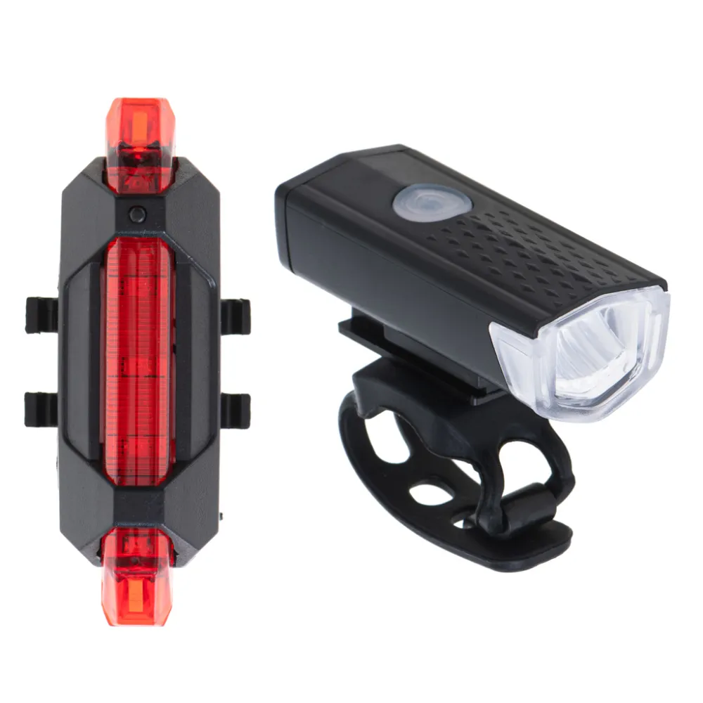LED dviračių žibintų galinis-priekinis komplektas USB-Judėjimui, Dviračiai ir jų priedai, Dviračių priedai-e-vaikas