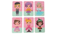 Magnetinė dėlionė "Dress up" lėlė 51el.