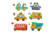 Magnetinė transporto priemonių dėlionė