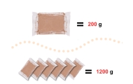 Molio masė puodžiaus ratui 1200g-Žaislai, Kūrybiniai žaislai, Kūrybiniai rinkiniai-e-vaikas