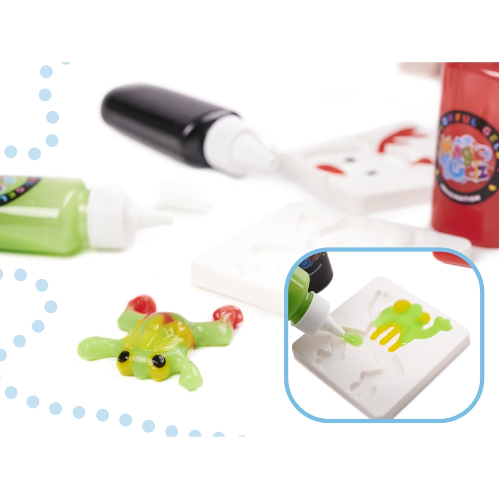 Klej crystal glue slime 3D zestaw 26el.
