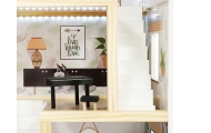 Medinis lėlių namelis LULILO FLORO boho LED-Žaislai, Lėlių namai ir baldai-e-vaikas
