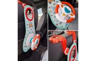 Interaktyvus automobilio vairas su garsu