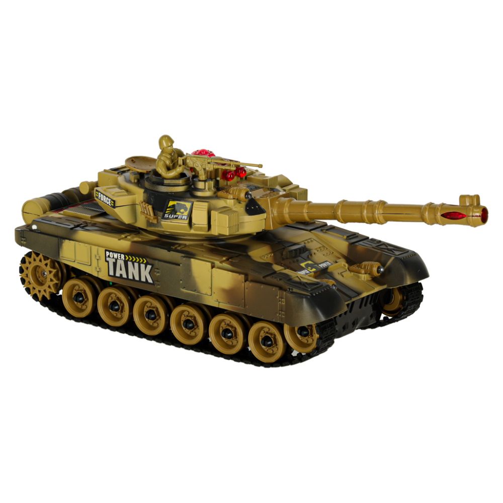 RC karo tankas 9993 2,4 GHz dykumos tankas