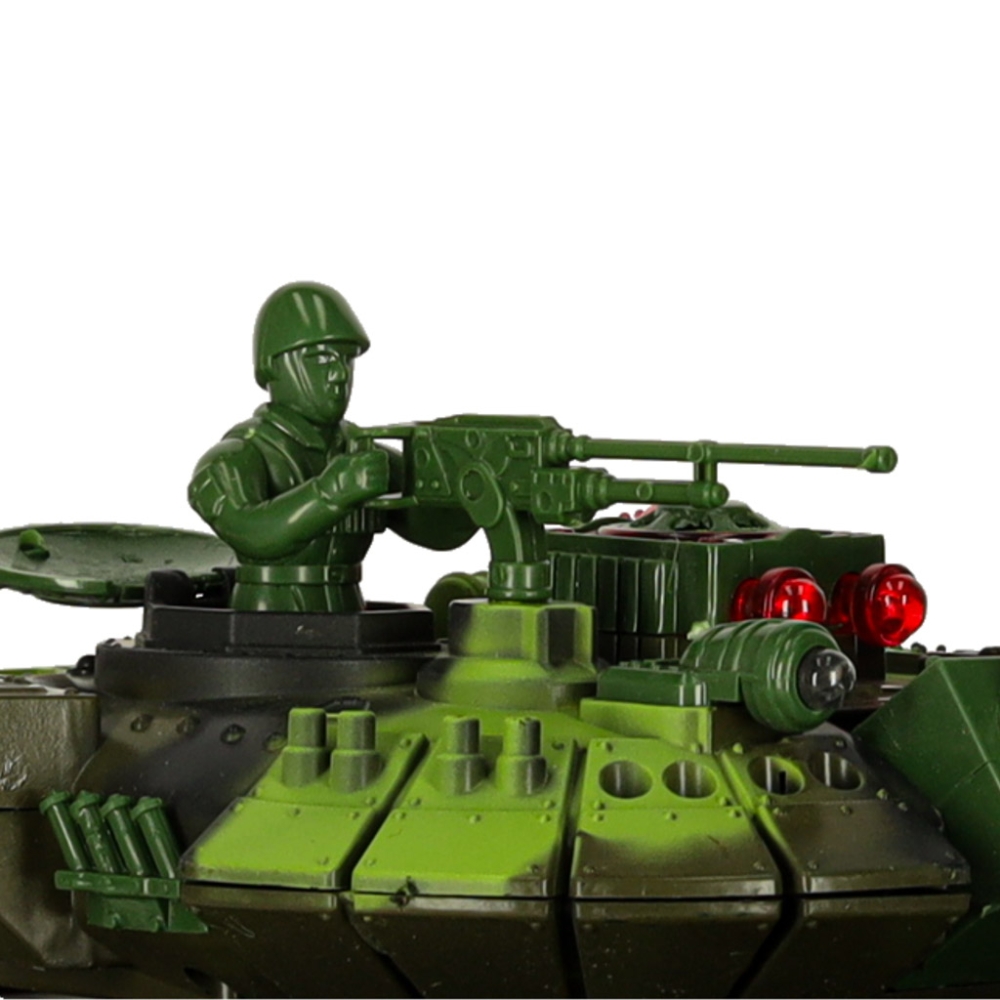 RC karo tankas 9993 2,4 GHz miško kamufliažas
