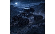 RC Rock Crawler 4x4 LHC012 automobilis 2in1 juodas