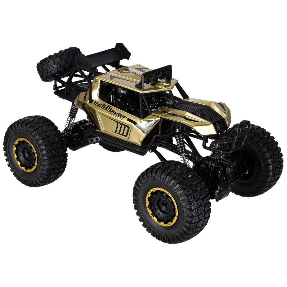 RC automobilis Rock Crawler 2.4GHz 1:8 51cm aukso spalvos-Žaislai, Auto ir transporto žaislai, Valdomos radijo bangomis-e-vaikas