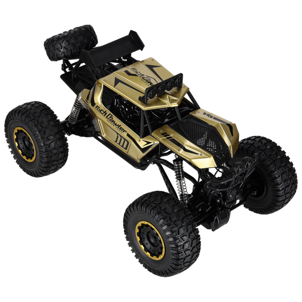 RC automobilis Rock Crawler 2.4GHz 1:8 51cm aukso spalvos-Žaislai, Auto ir transporto žaislai, Valdomos radijo bangomis-e-vaikas