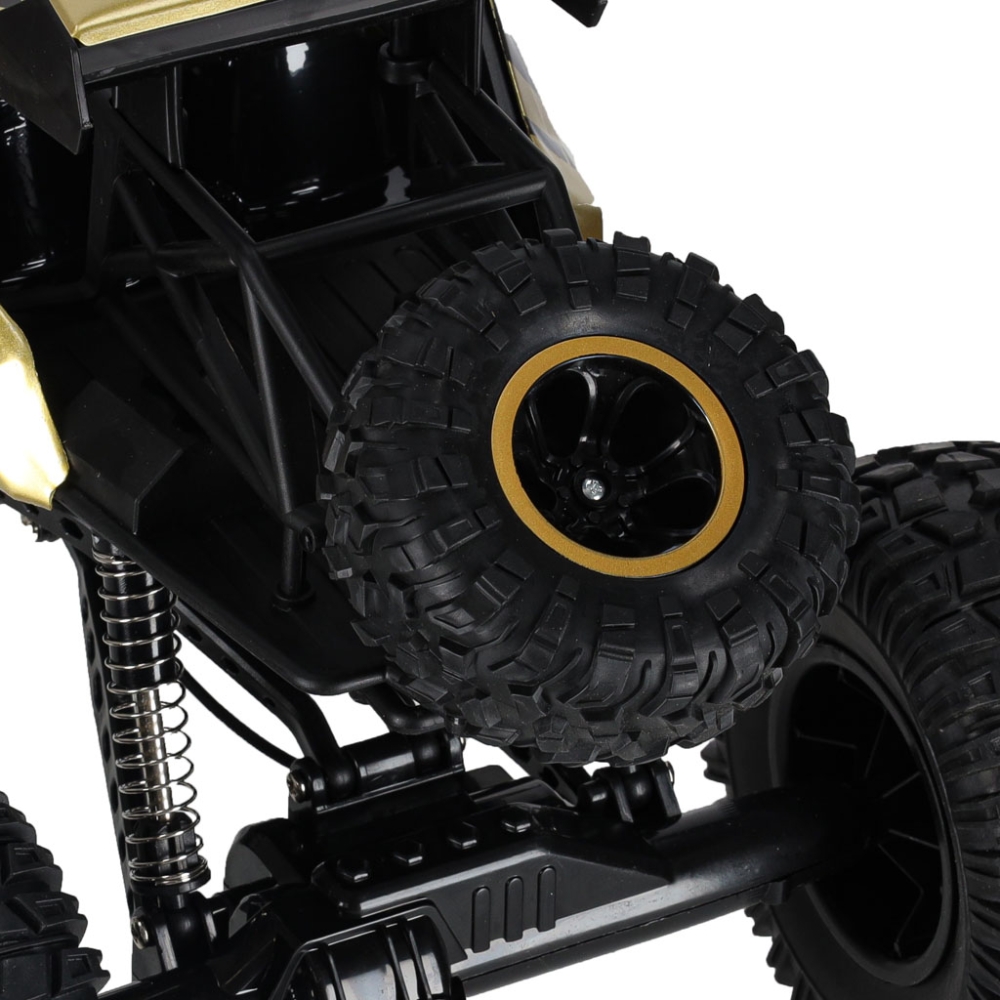 RC automobilis Rock Crawler 2.4GHz 1:8 51cm aukso spalvos-Žaislai, Auto ir transporto žaislai, Valdomos radijo bangomis-e-vaikas