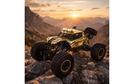 RC automobilis Rock Crawler 2.4GHz 1:8 51cm aukso spalvos