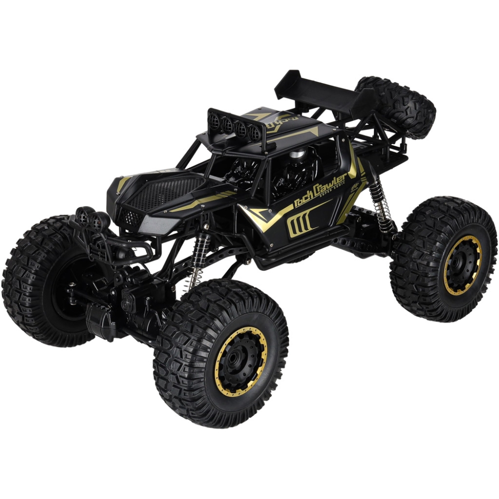 RC automobilis Rock Crawler 2.4GHz 1:8 51cm juodas-Žaislai, Auto ir transporto žaislai, Valdomos radijo bangomis-e-vaikas