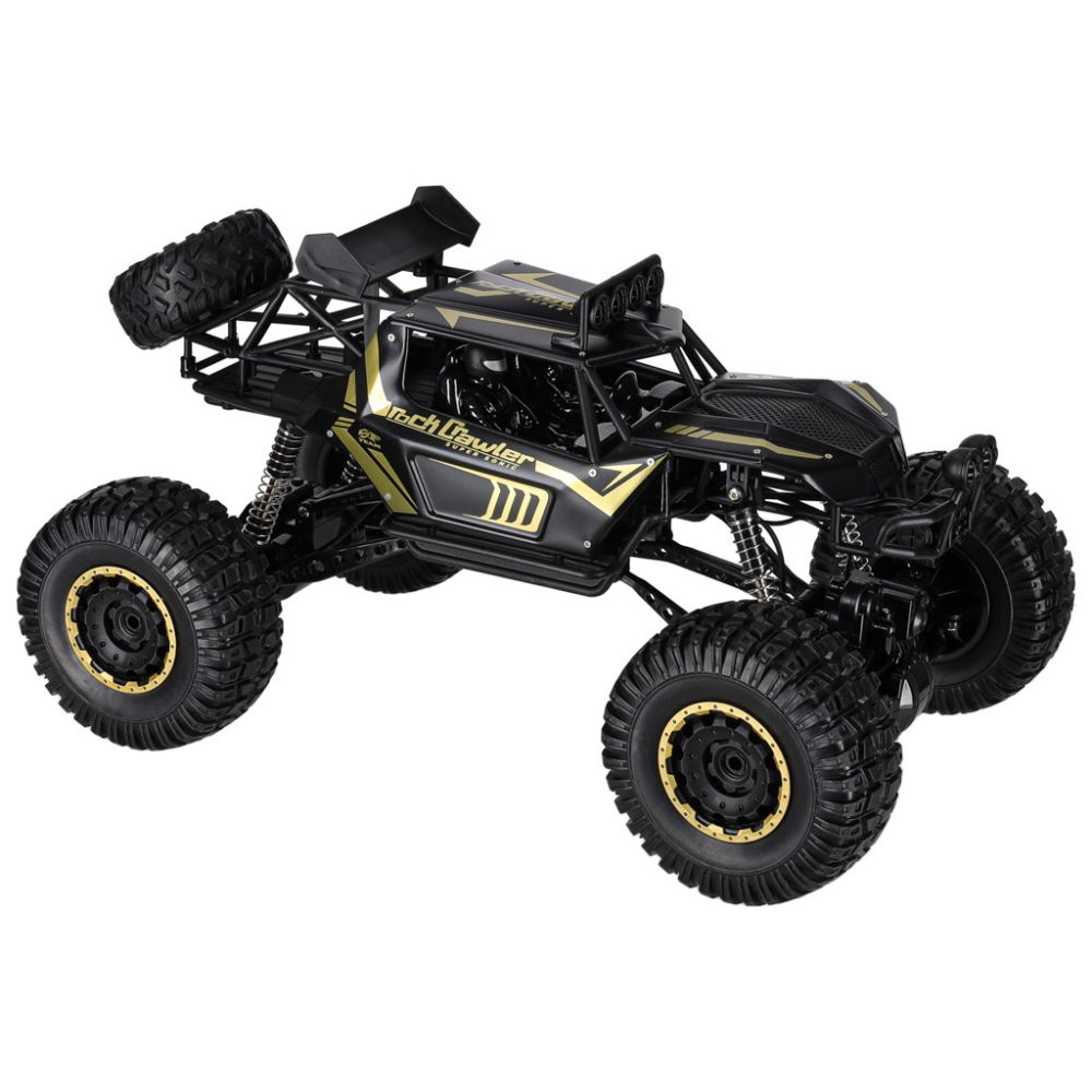 RC automobilis Rock Crawler 2.4GHz 1:8 51cm juodas-Žaislai, Auto ir transporto žaislai, Valdomos radijo bangomis-e-vaikas