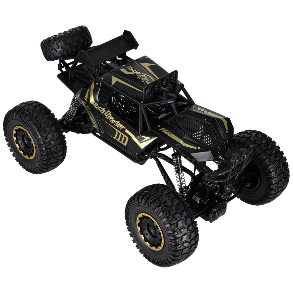 RC automobilis Rock Crawler 2.4GHz 1:8 51cm juodas-Žaislai, Auto ir transporto žaislai, Valdomos radijo bangomis-e-vaikas