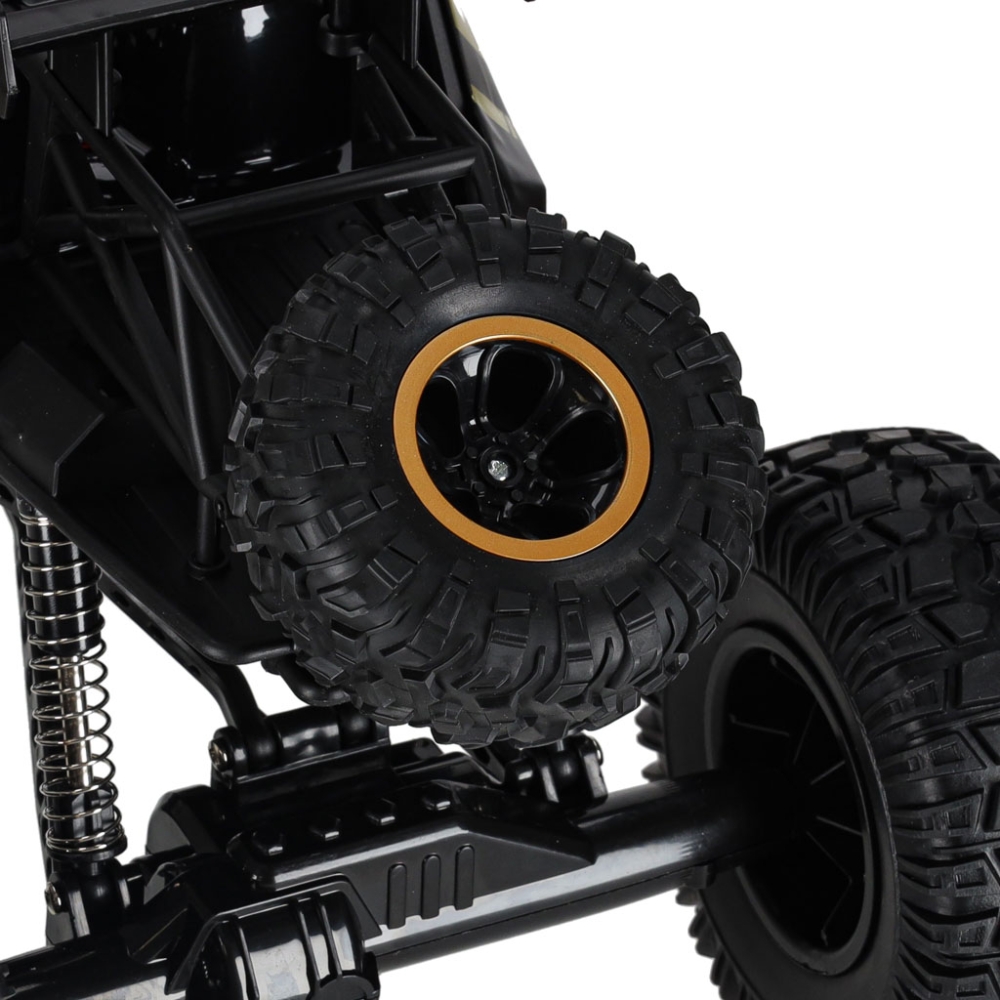 RC automobilis Rock Crawler 2.4GHz 1:8 51cm juodas-Žaislai, Auto ir transporto žaislai, Valdomos radijo bangomis-e-vaikas