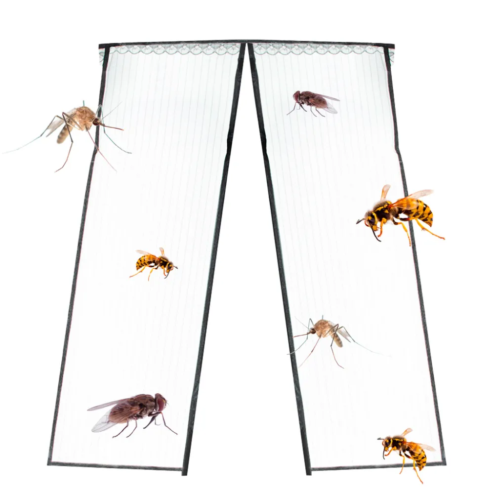 Tinklelis nuo uodų magnetinis durų tinklelis 160*230cm-Namai, laisvalaikis, turizmas, Namų apyvokos prekės-e-vaikas