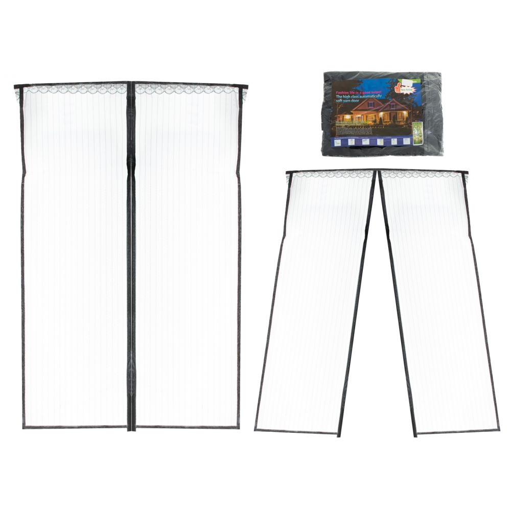 Magnetinis durų tinklelis nuo uodų 100x210cm-Namai, laisvalaikis, turizmas, Namų apyvokos prekės-e-vaikas