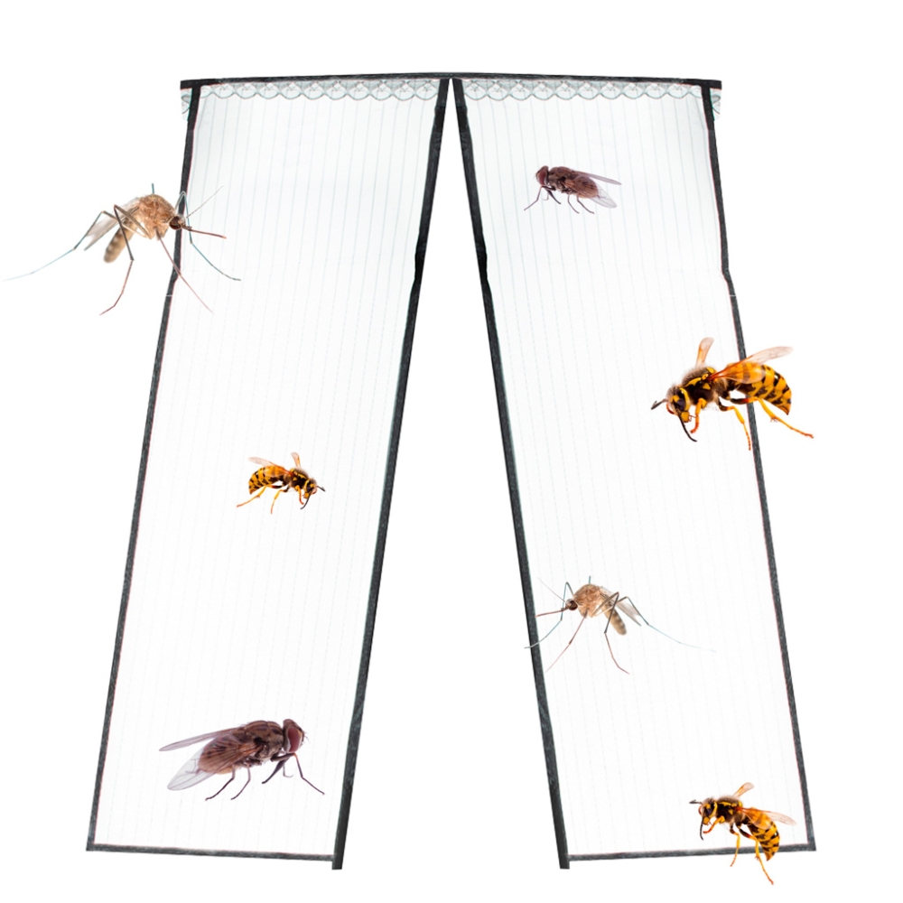 Magnetinis durų tinklelis nuo uodų 100x210cm-Namai, laisvalaikis, turizmas, Namų apyvokos prekės-e-vaikas